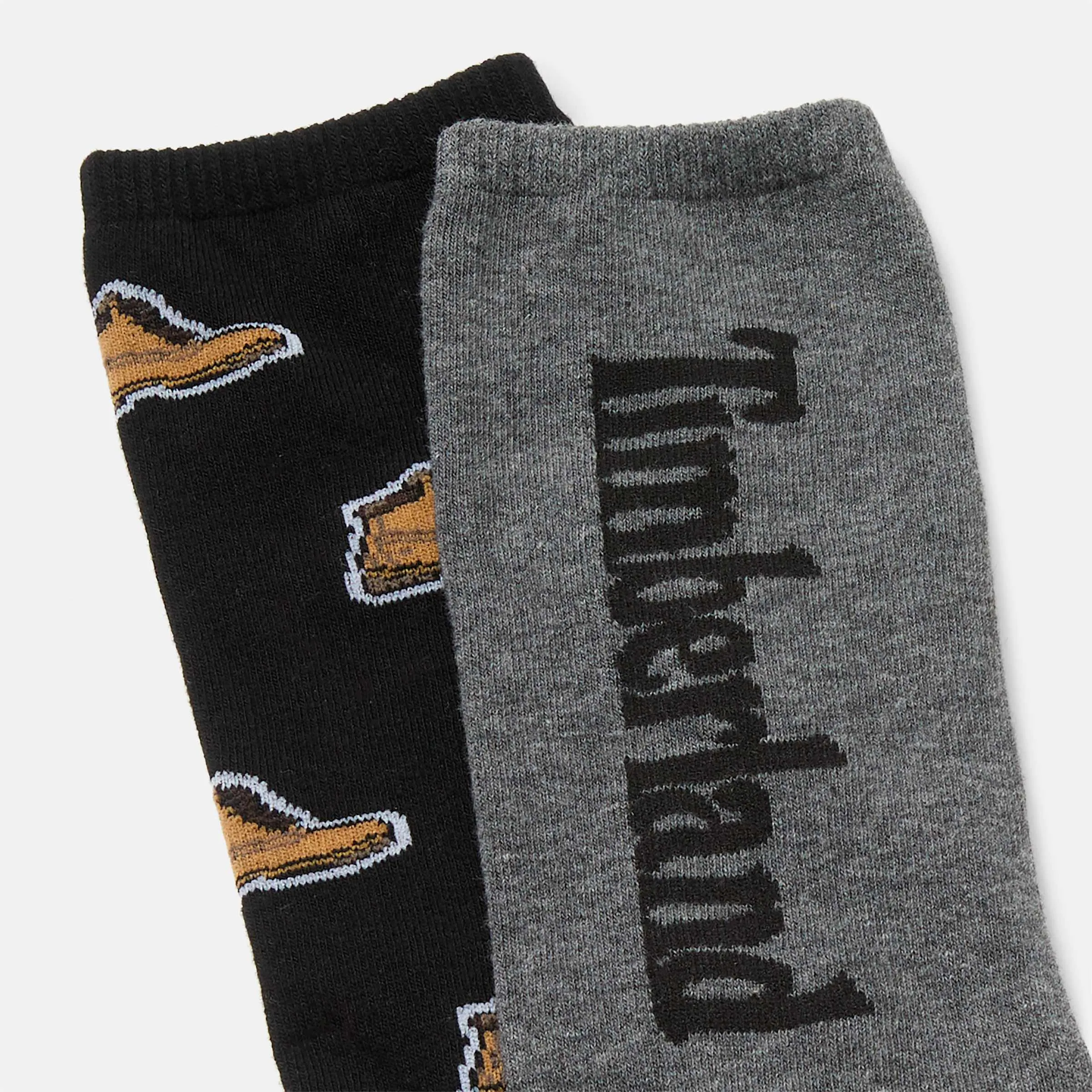 2-Pack Timberland All Over Print Crew Sock