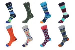 8 Pair Combo Pack Socks