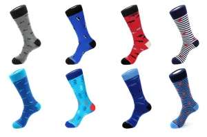 8 Pair Combo Pack Socks