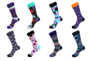 8 Pair Combo Pack Socks