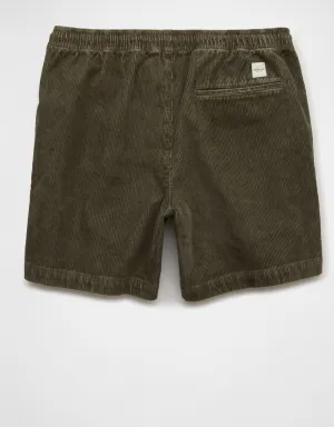AE Flex 7" Corduroy Lived-In Trekker Short