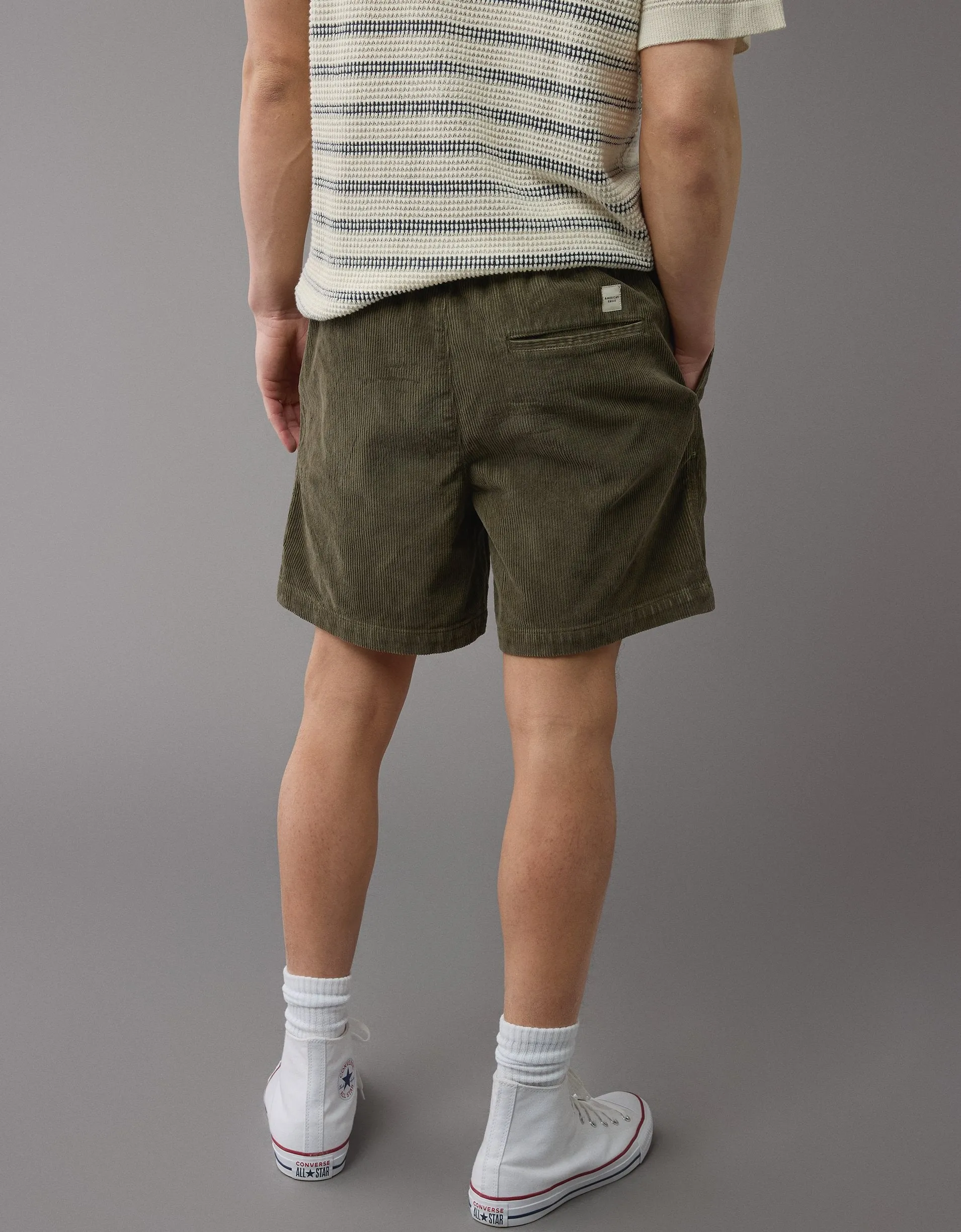 AE Flex 7" Corduroy Lived-In Trekker Short