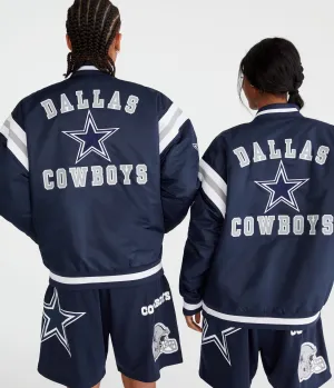 Aeropostale Dallas Cowboys Striped Bomber Jacket