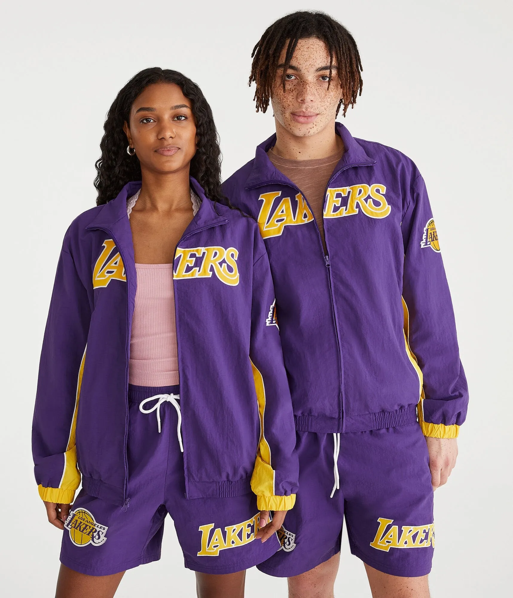 Aeropostale Los Angeles Lakers Full-Zip Track Jacket