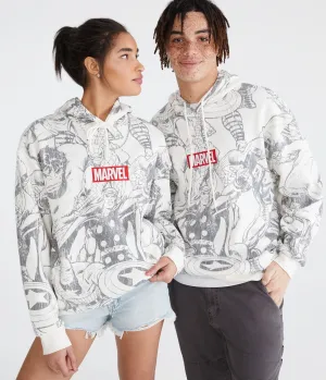 Aeropostale Marvel | Allover Avengers Pullover Hoodie
