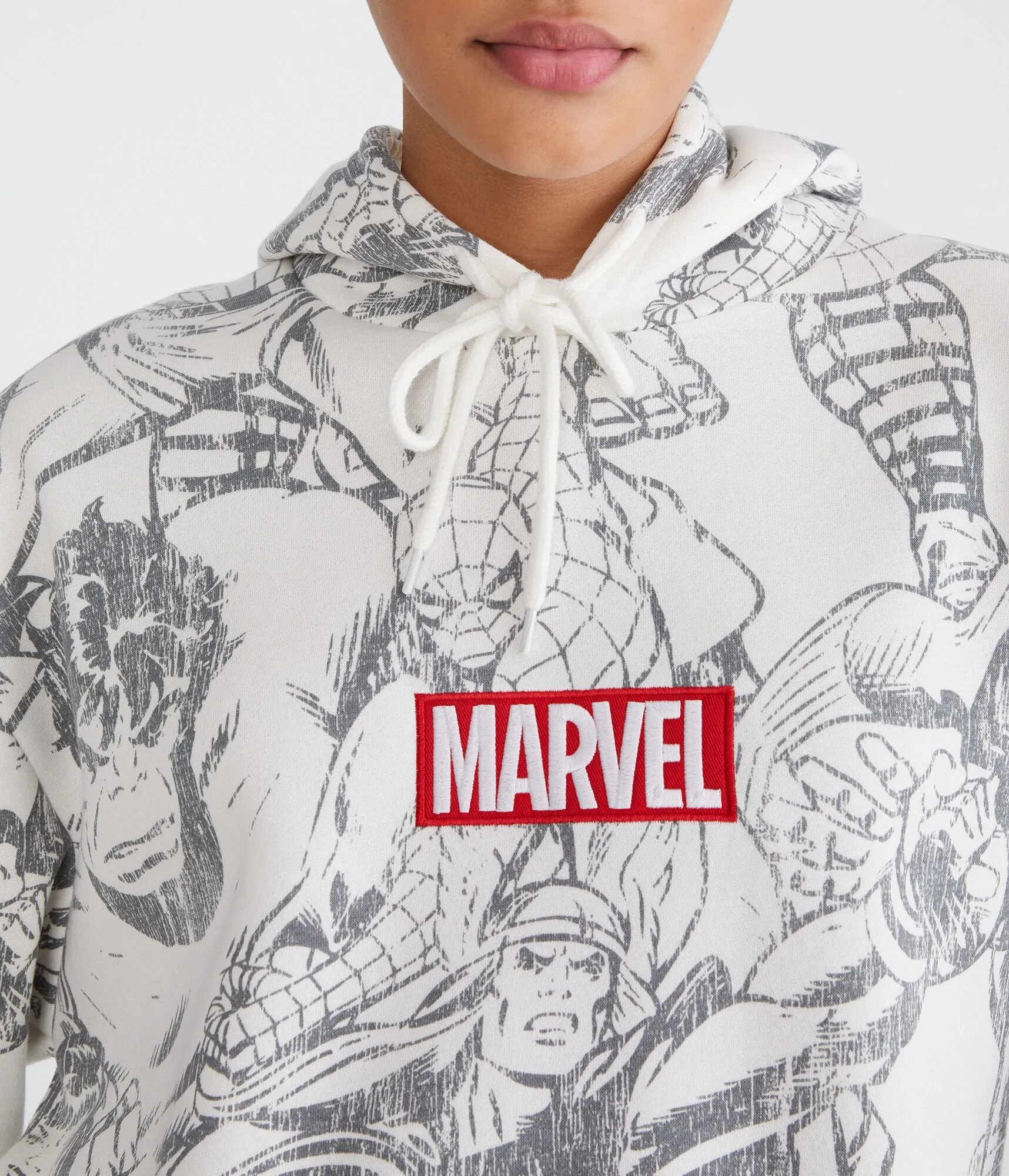 Aeropostale Marvel | Allover Avengers Pullover Hoodie