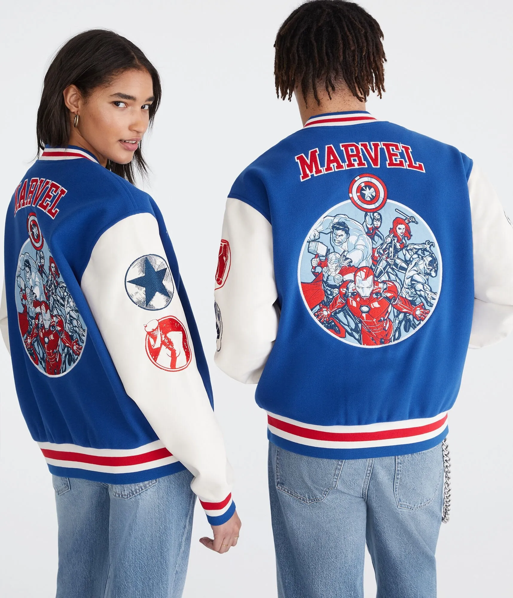 Aeropostale Marvel | The Avengers Varsity Bomber Jacket