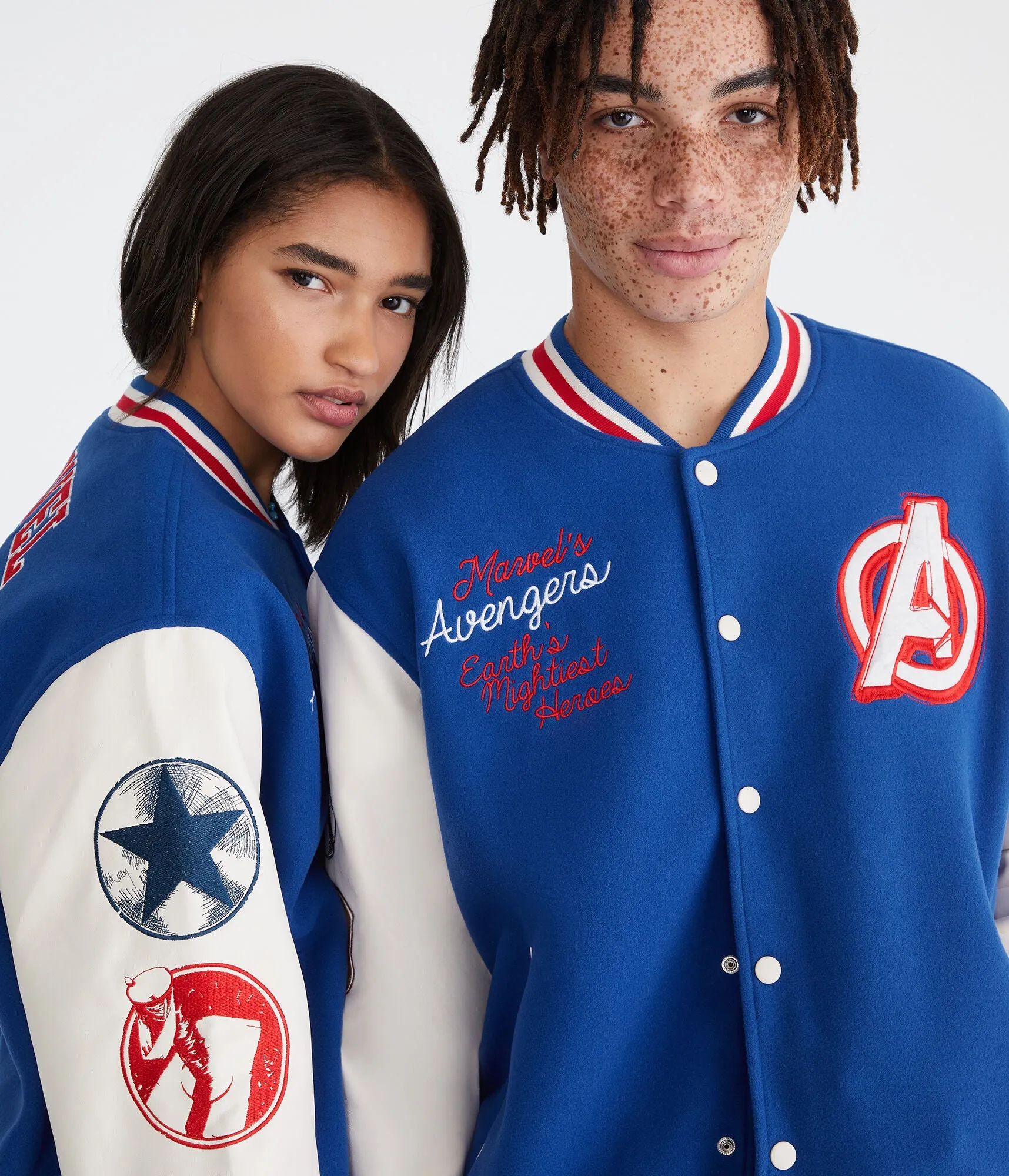Aeropostale Marvel | The Avengers Varsity Bomber Jacket