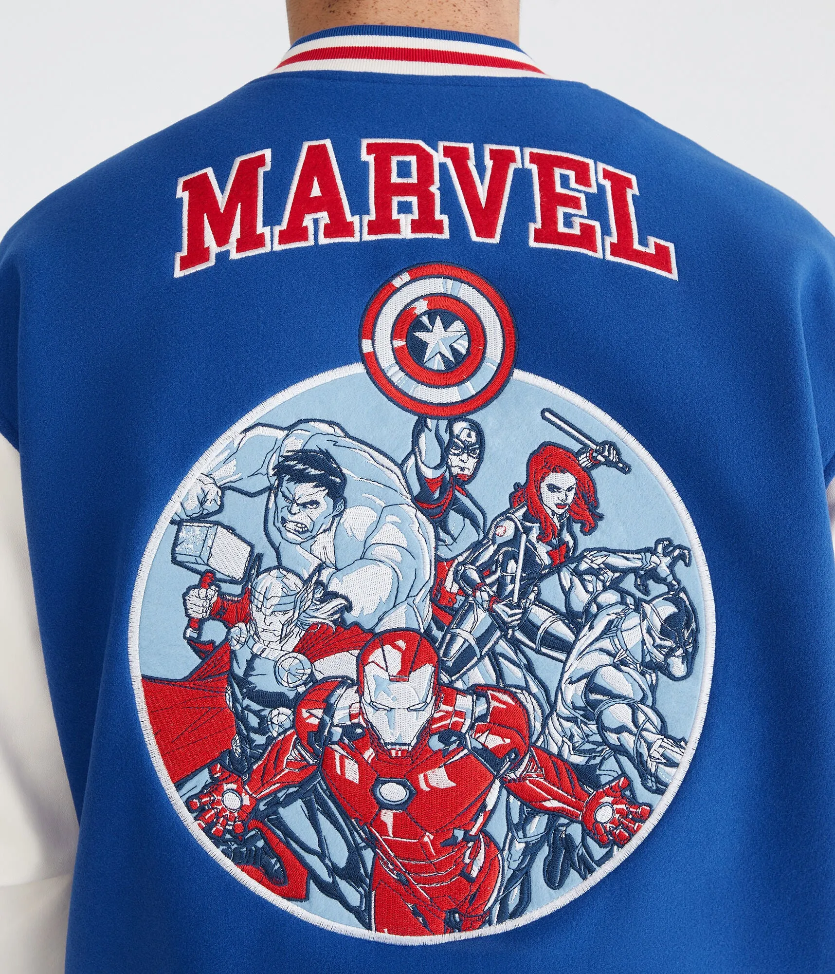 Aeropostale Marvel | The Avengers Varsity Bomber Jacket