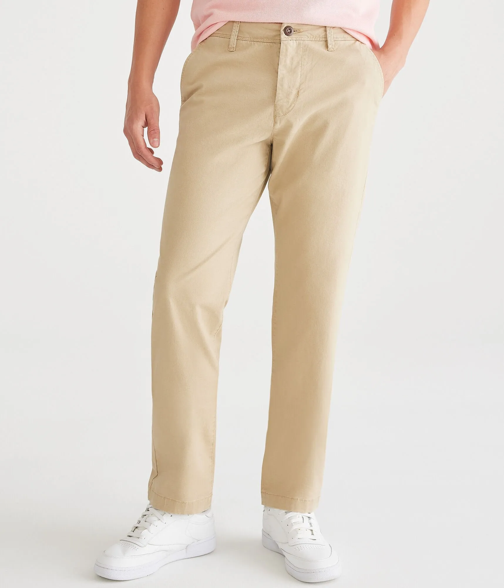 Aeropostale Men's Slim Straight Stretch Chinos