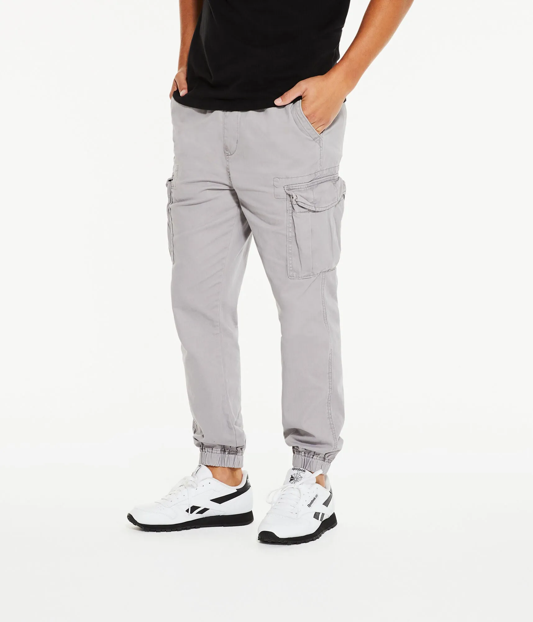 Aeropostale Men's Twill Cargo Joggers