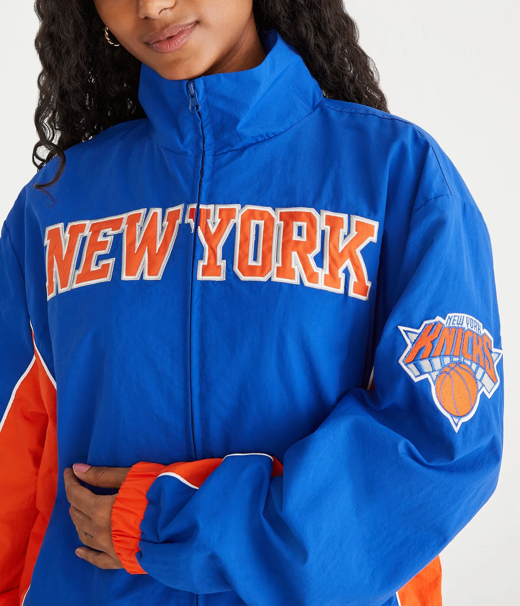 Aeropostale New York Knicks Full-Zip Track Jacket