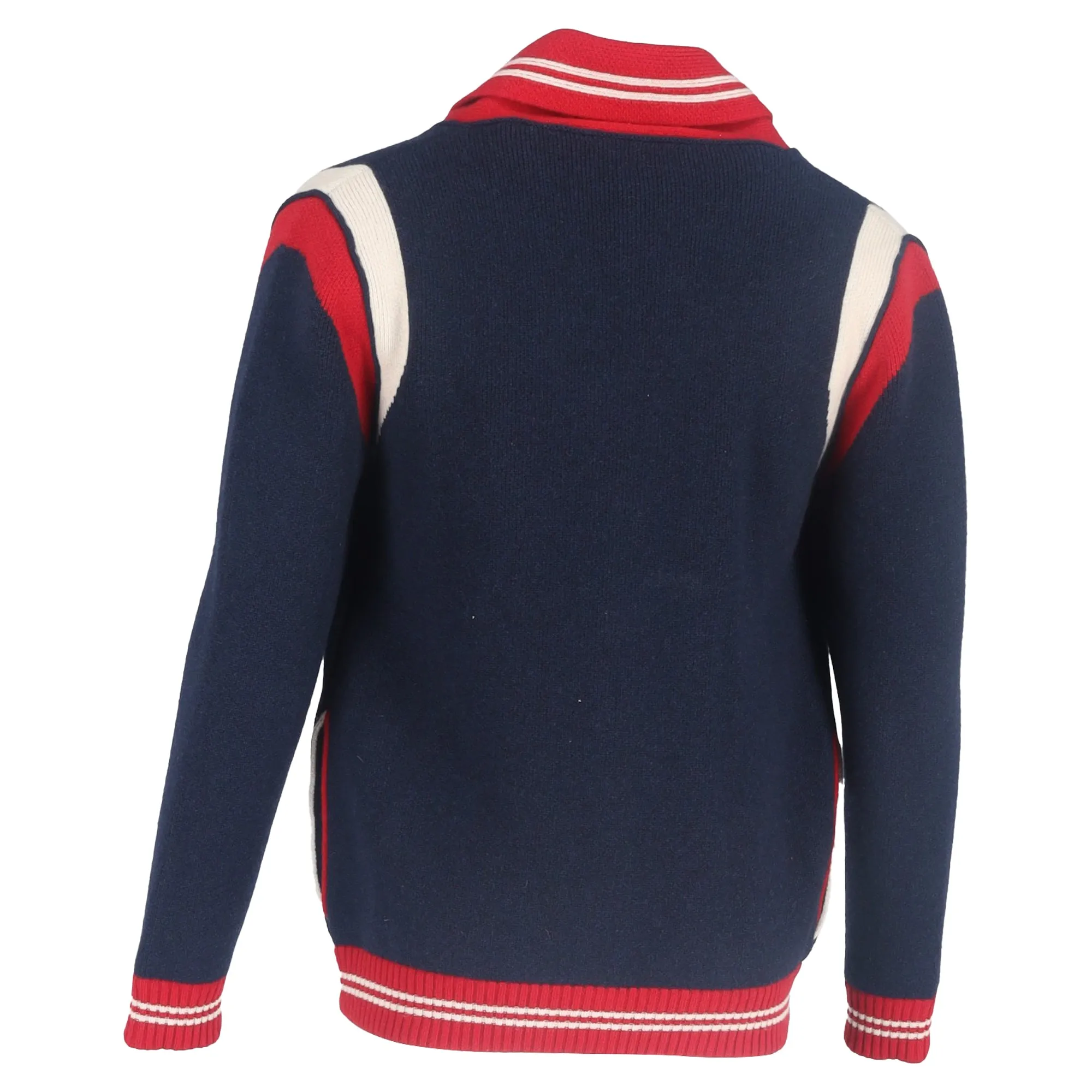 Alanui Buttoned Cardigan in Navy Blue