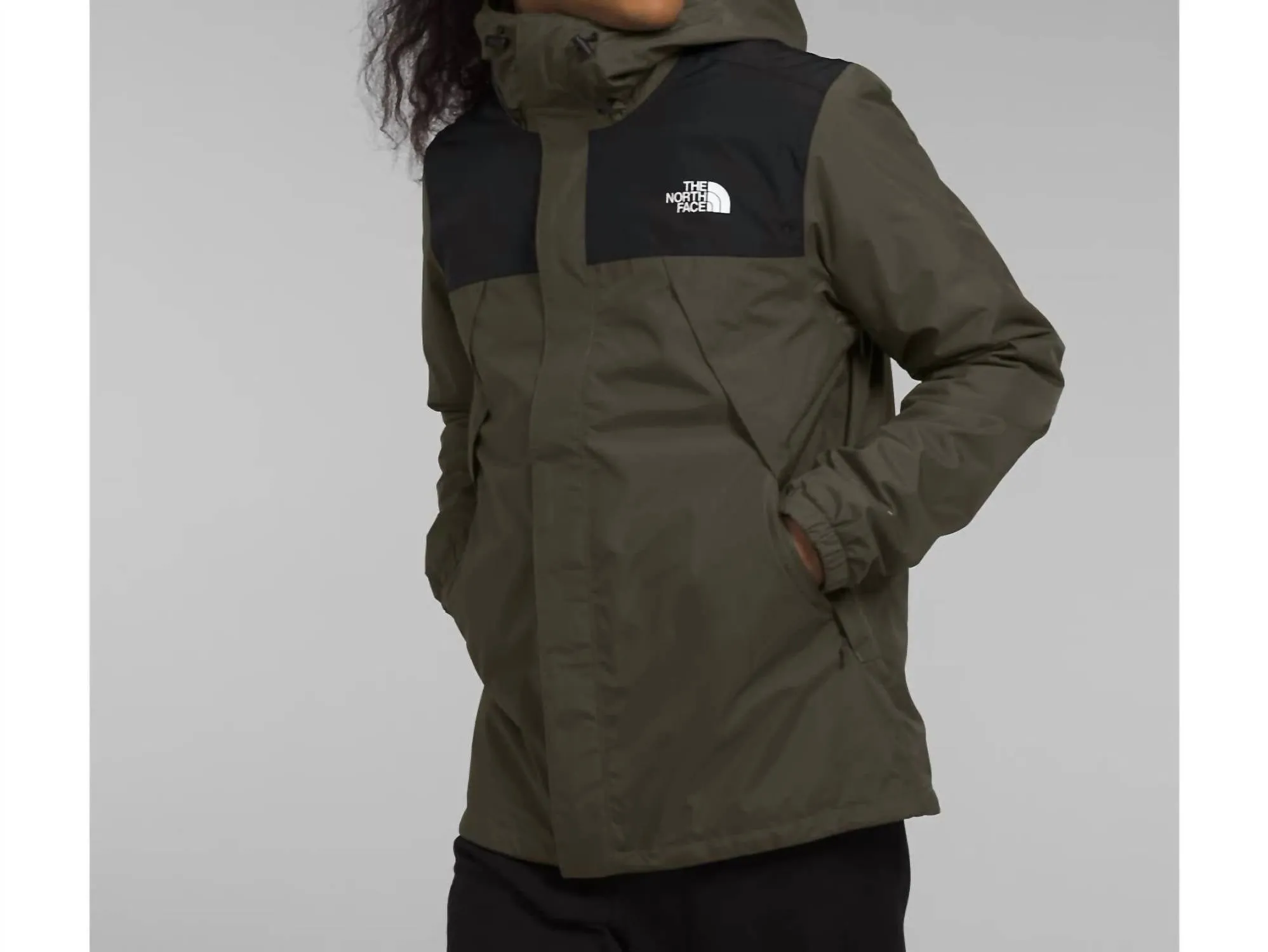 Antora Triclimate Jacket In New Taupe Green