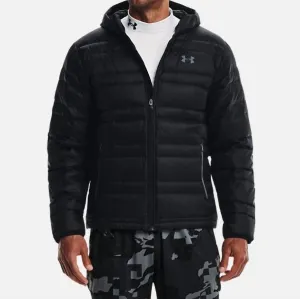 Armour Down Hooded Jacket In Black