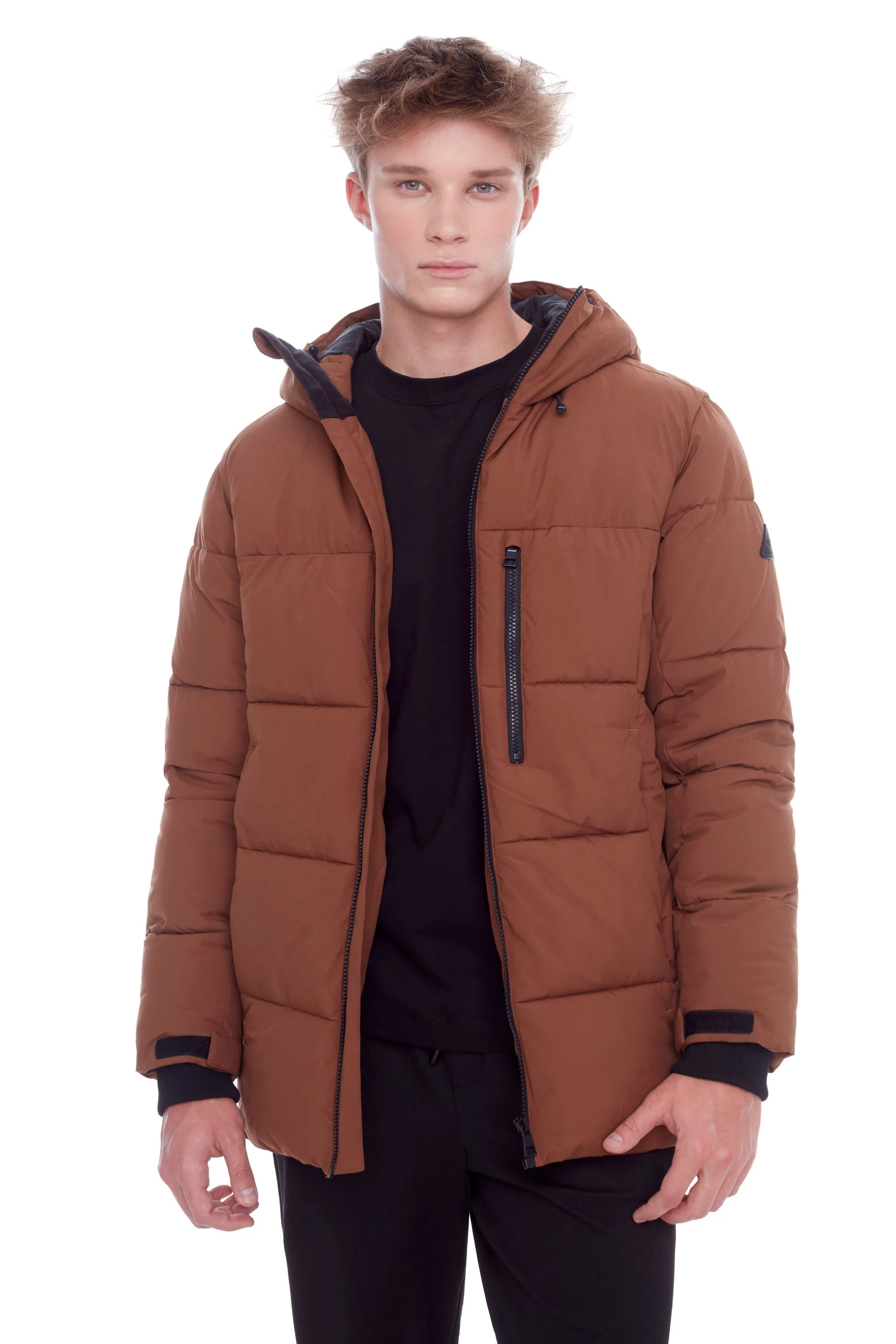 BANFF | MEN'S VEGAN DOWN (RECYCLED) MID-WEIGHT QUILTED PUFFER JACKET