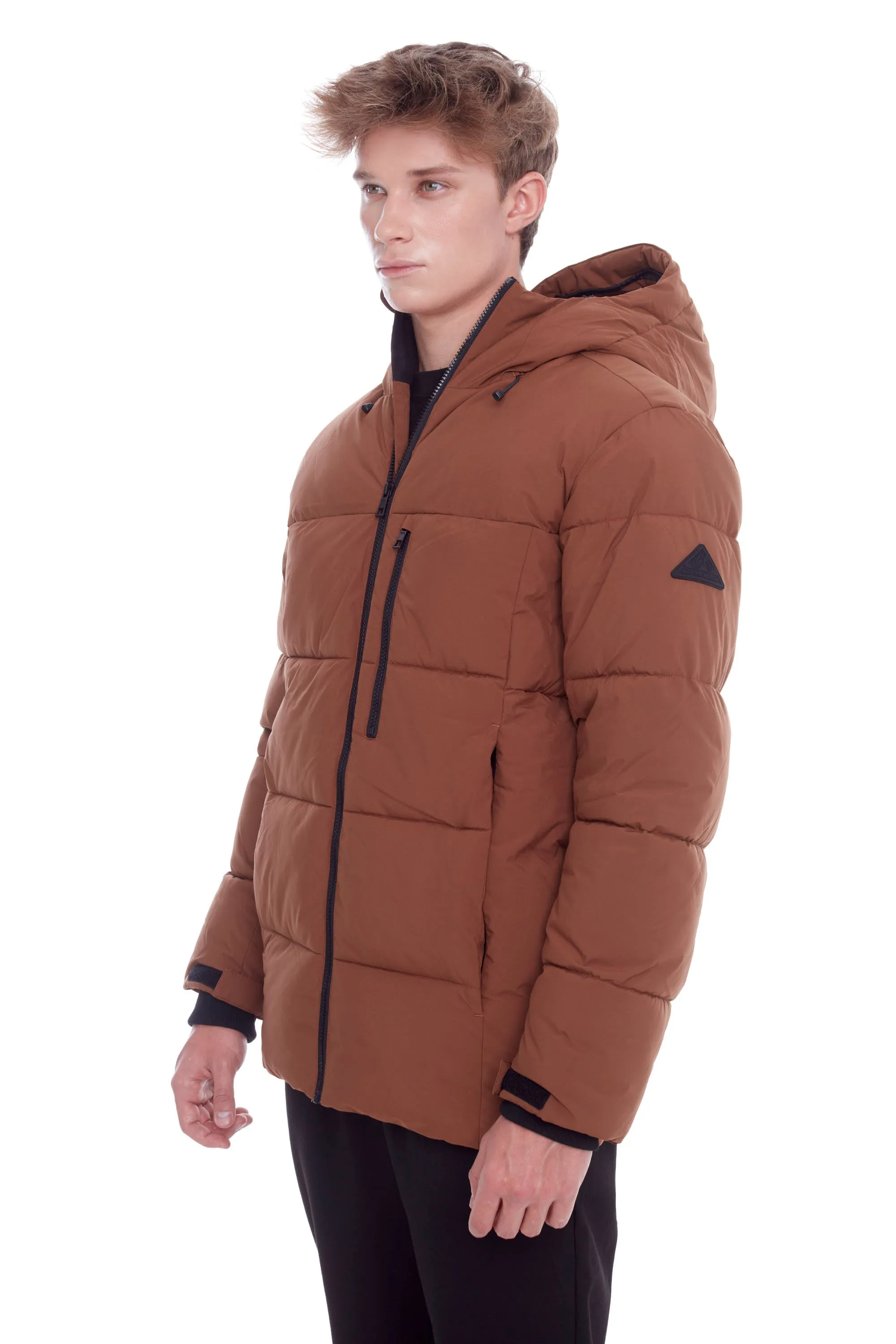 BANFF | MEN'S VEGAN DOWN (RECYCLED) MID-WEIGHT QUILTED PUFFER JACKET