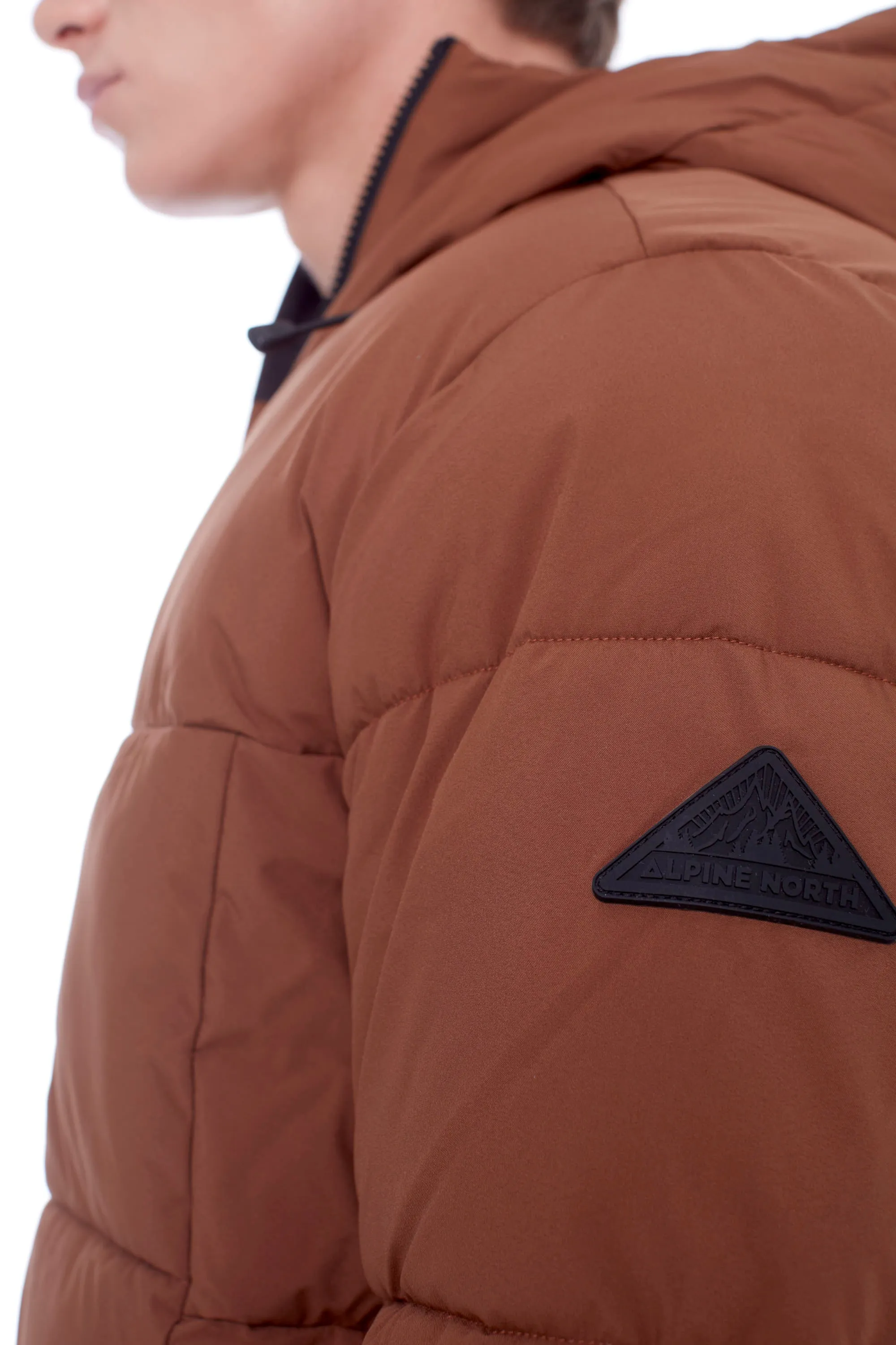 BANFF | MEN'S VEGAN DOWN (RECYCLED) MID-WEIGHT QUILTED PUFFER JACKET