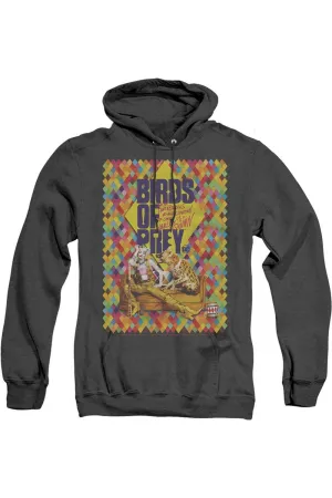 Birds Of Prey Couch Adult Heather Hoodie / Hooded Sweatshirt