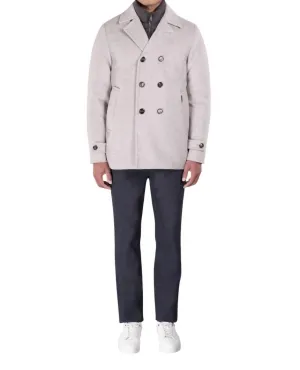 Bolgi Le Down-Filled Peacoat In Stone