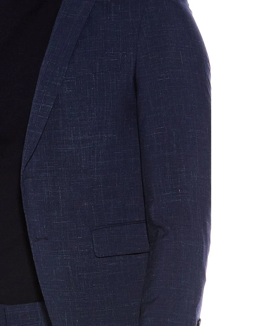 BOSS Hugo Boss Slim Fit Wool & Linen-Blend Jacket