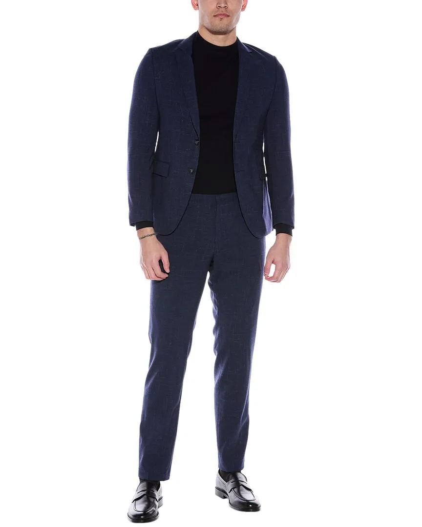 BOSS Hugo Boss Slim Fit Wool & Linen-Blend Jacket