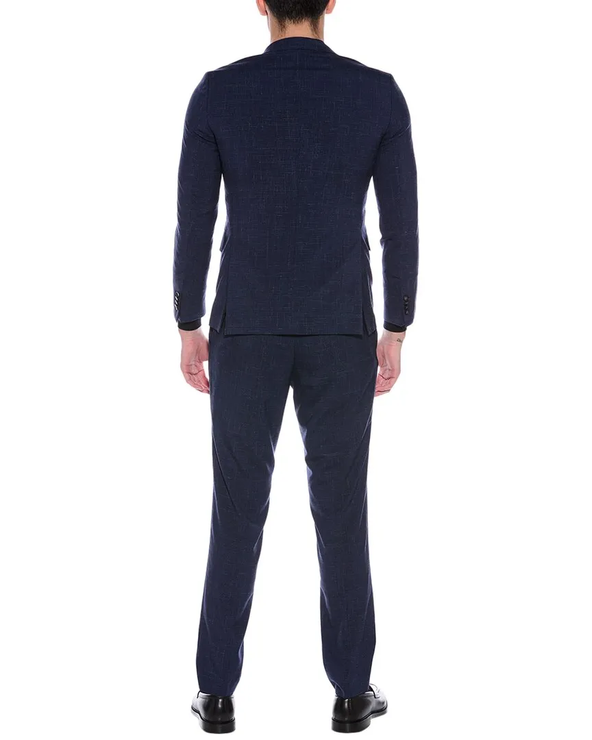 BOSS Hugo Boss Slim Fit Wool & Linen-Blend Jacket