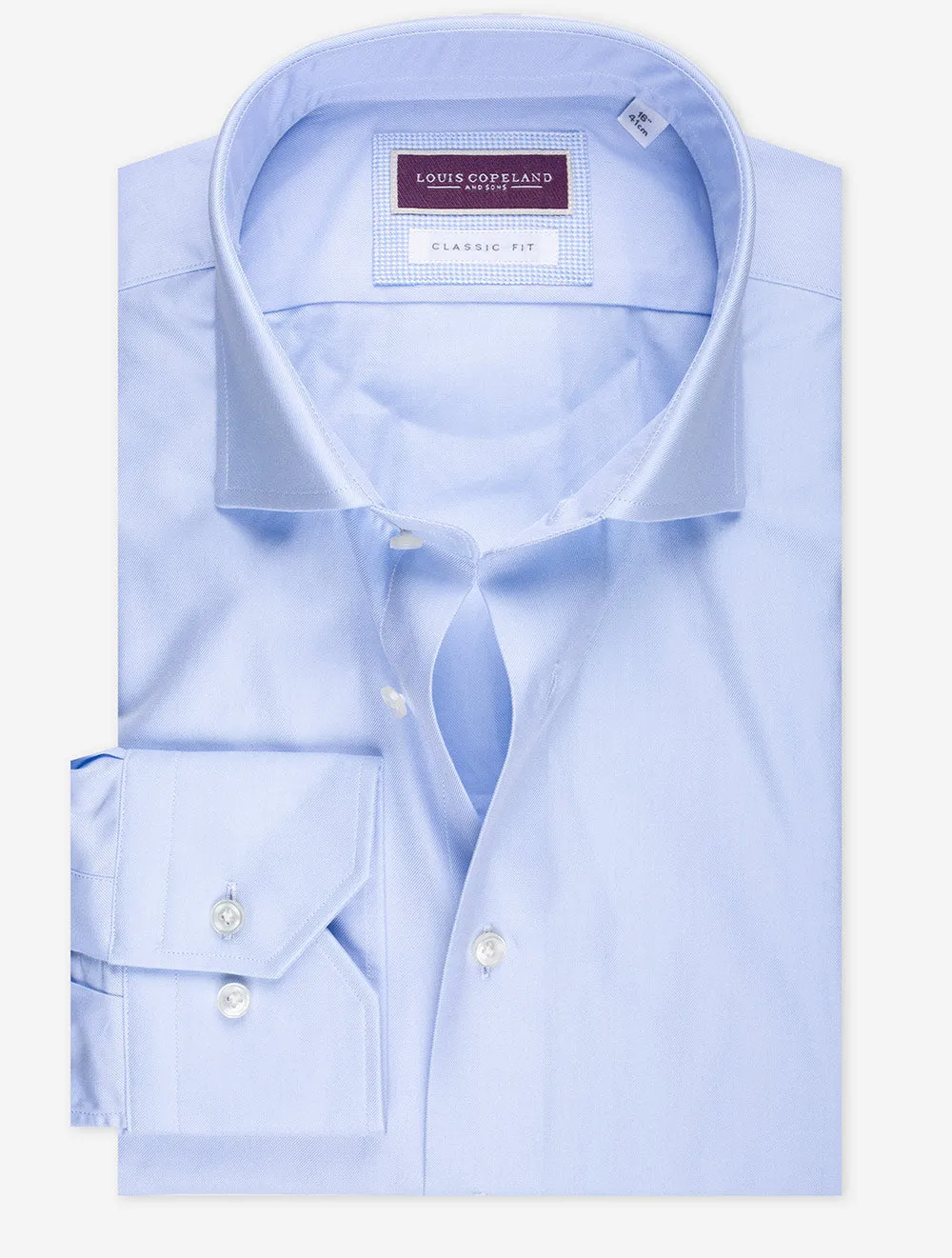 Classic Fit Thomas Mason Blue