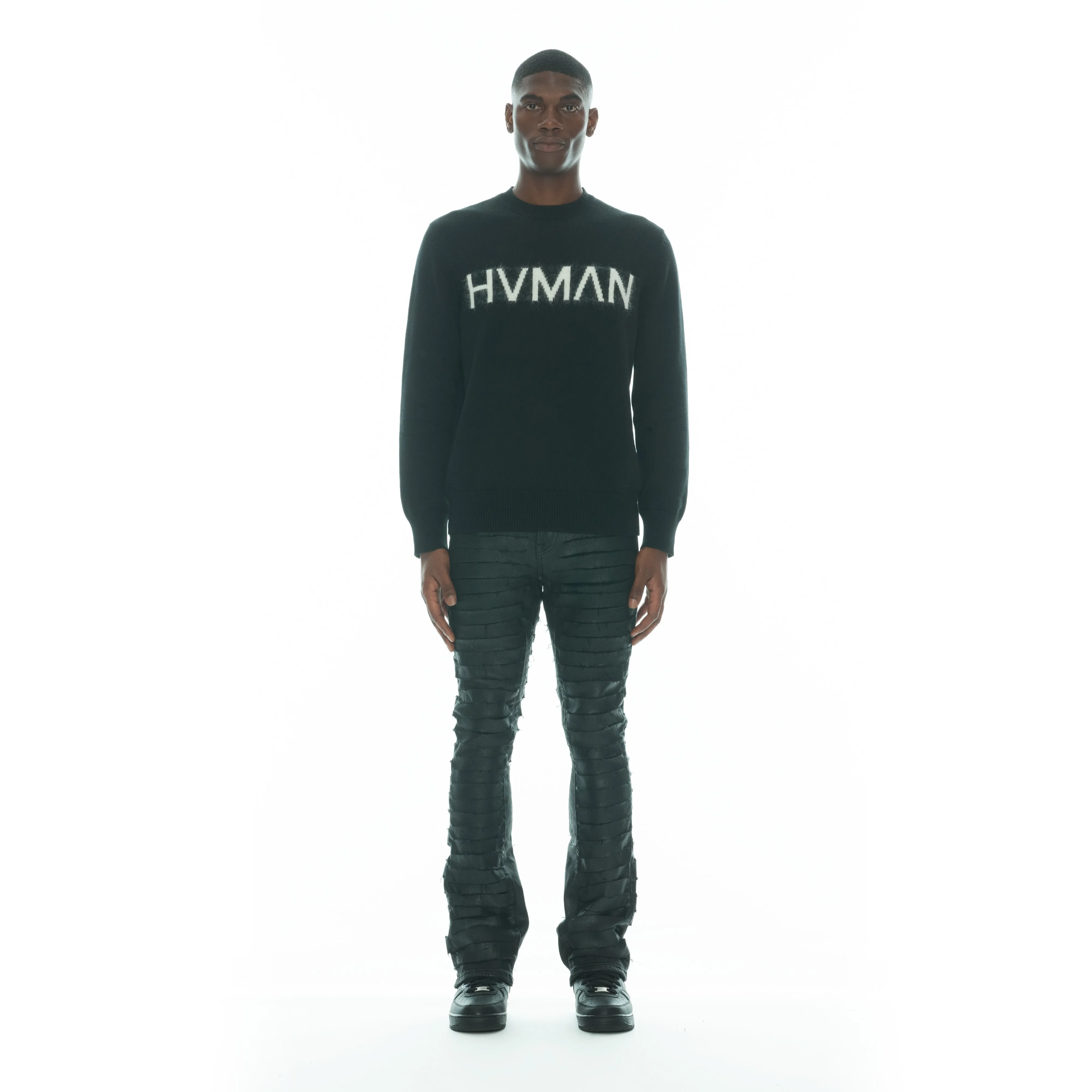 Crew Sweater In Black