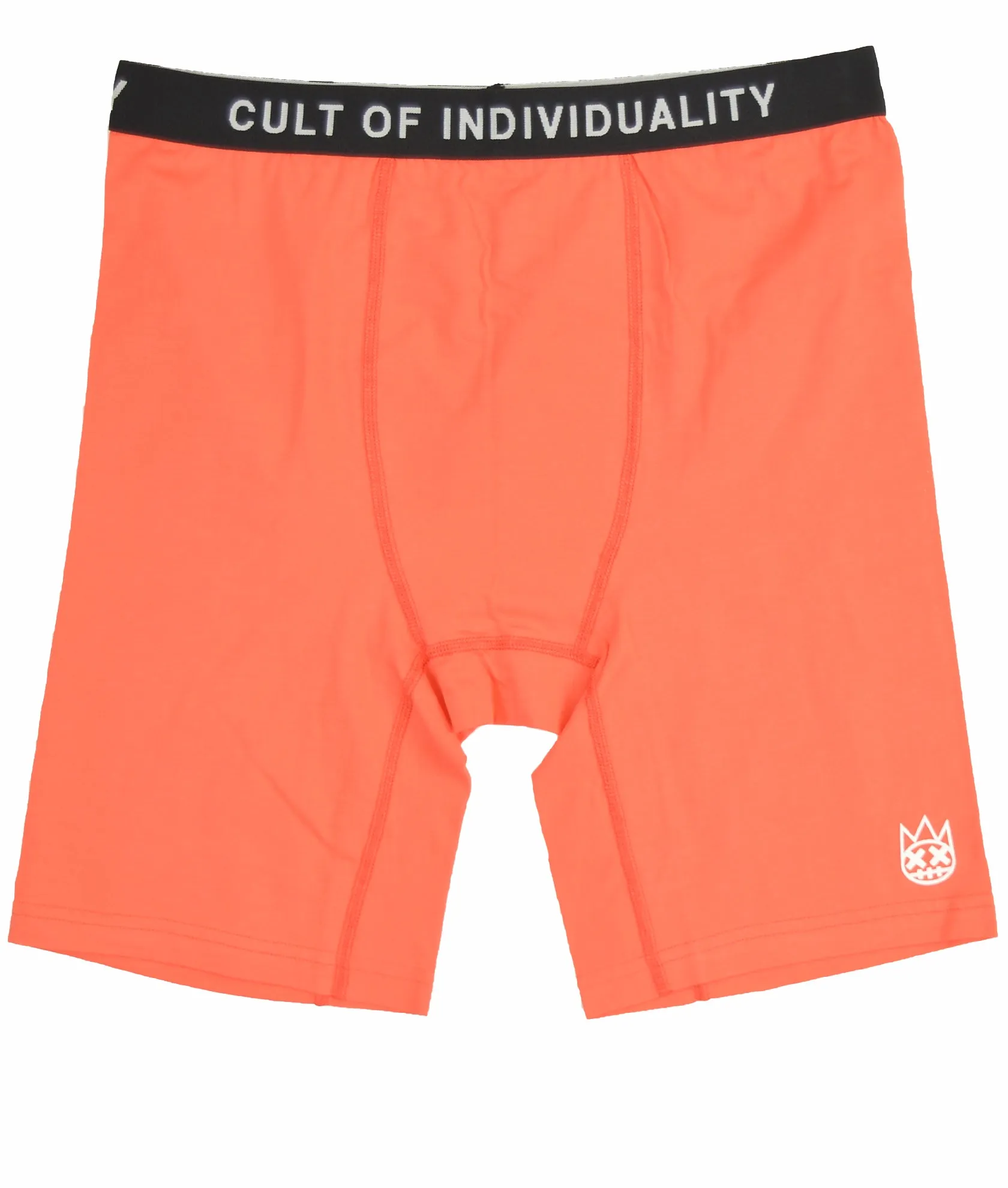 Cult Briefs "Skull" In Coral / Beet Red