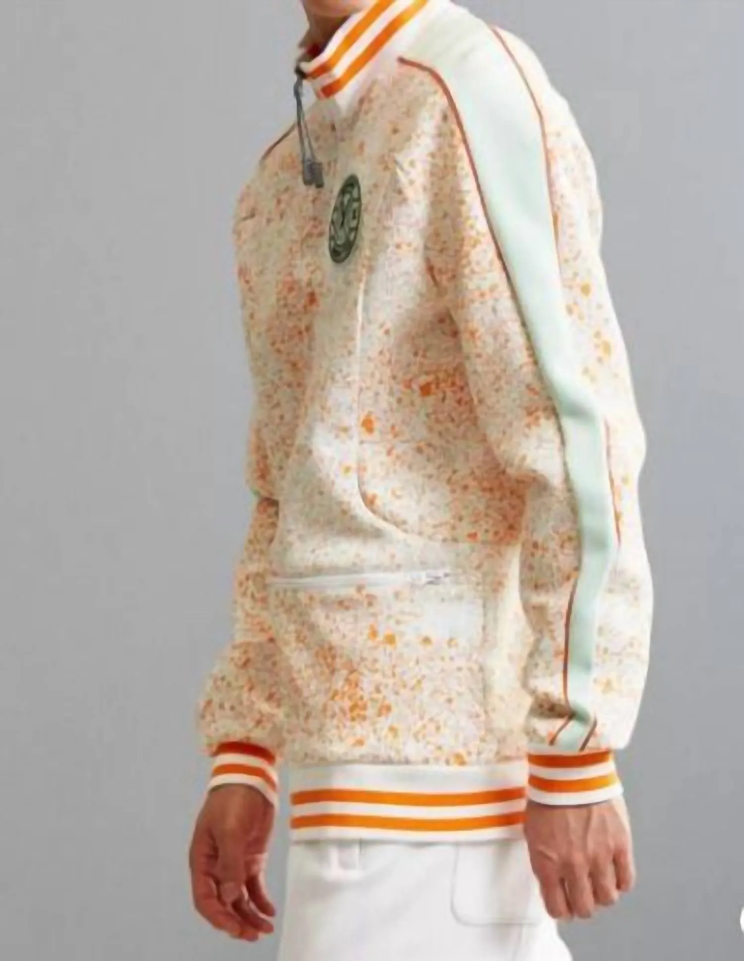 Daily Paper Cricket Team Mens Track Jacket In White