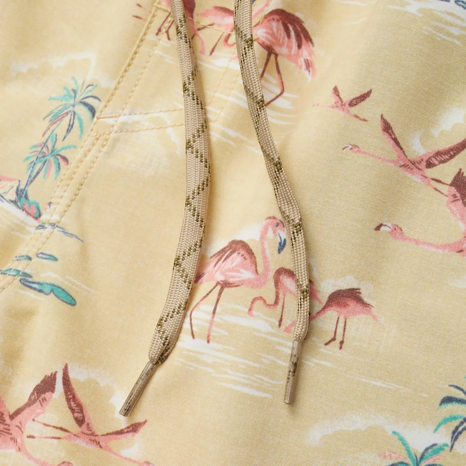 Deep Set Boardshorts In Flamingo Flamboyance