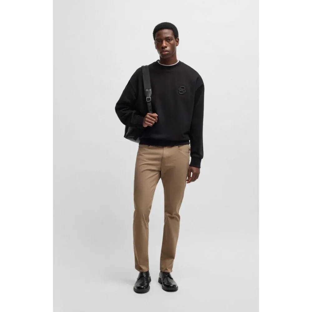 Delaware slim-fit trousers in performance-stretch fabric