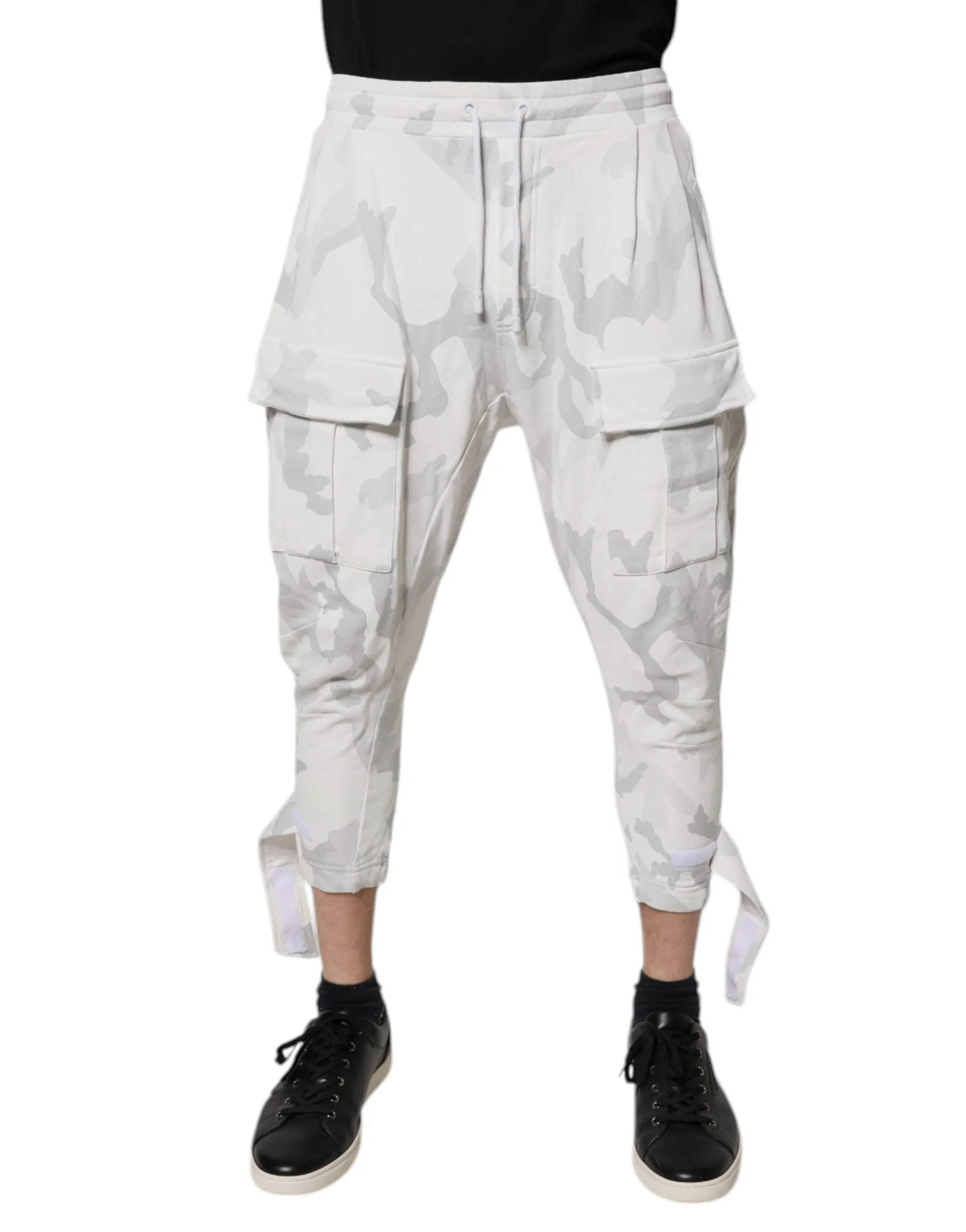 Dolce & Gabbana Camouflage Cargo Jogger SweatMen's Men's Pants (Pre-Owned)