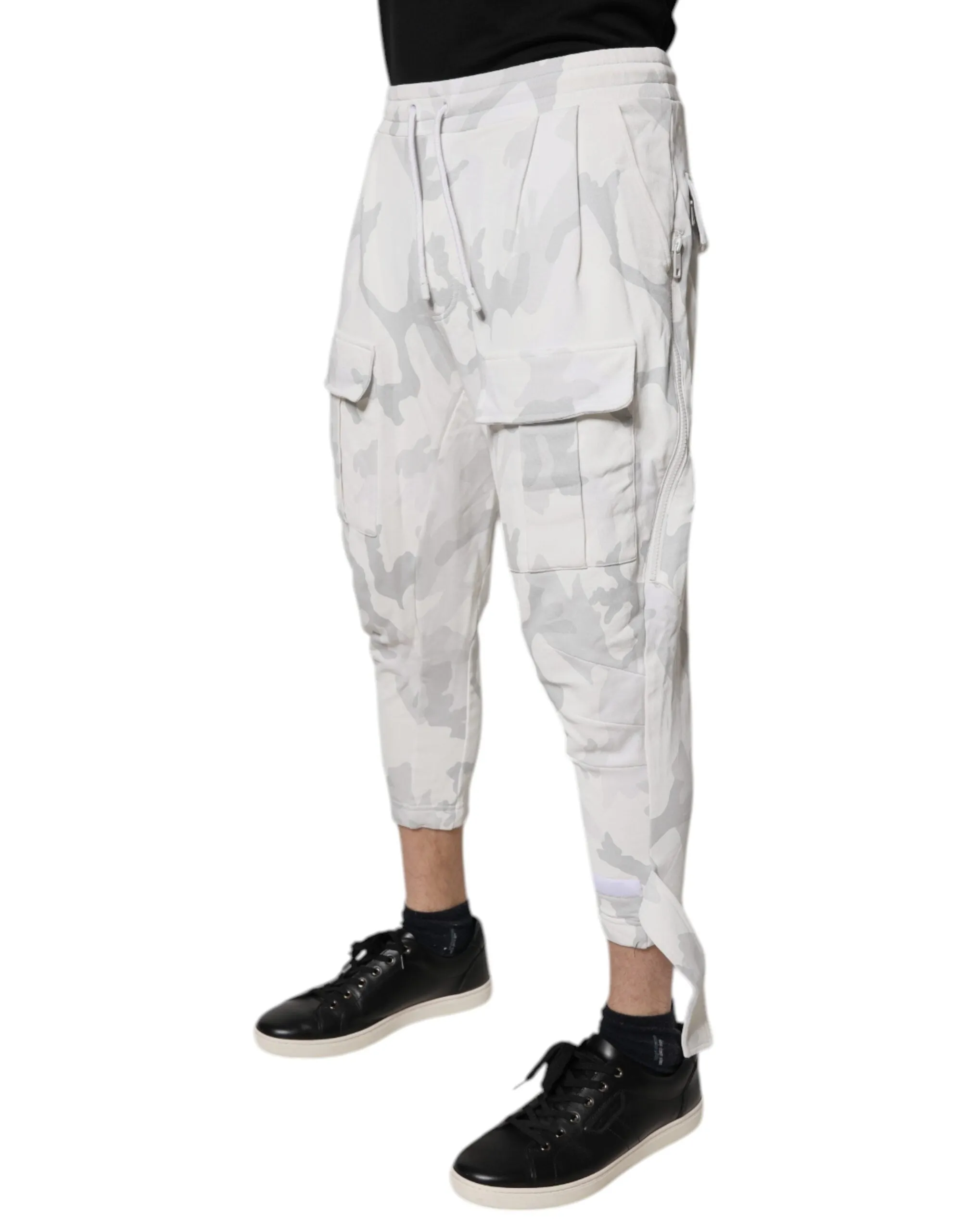 Dolce & Gabbana Camouflage Cargo Jogger SweatMen's Men's Pants (Pre-Owned)