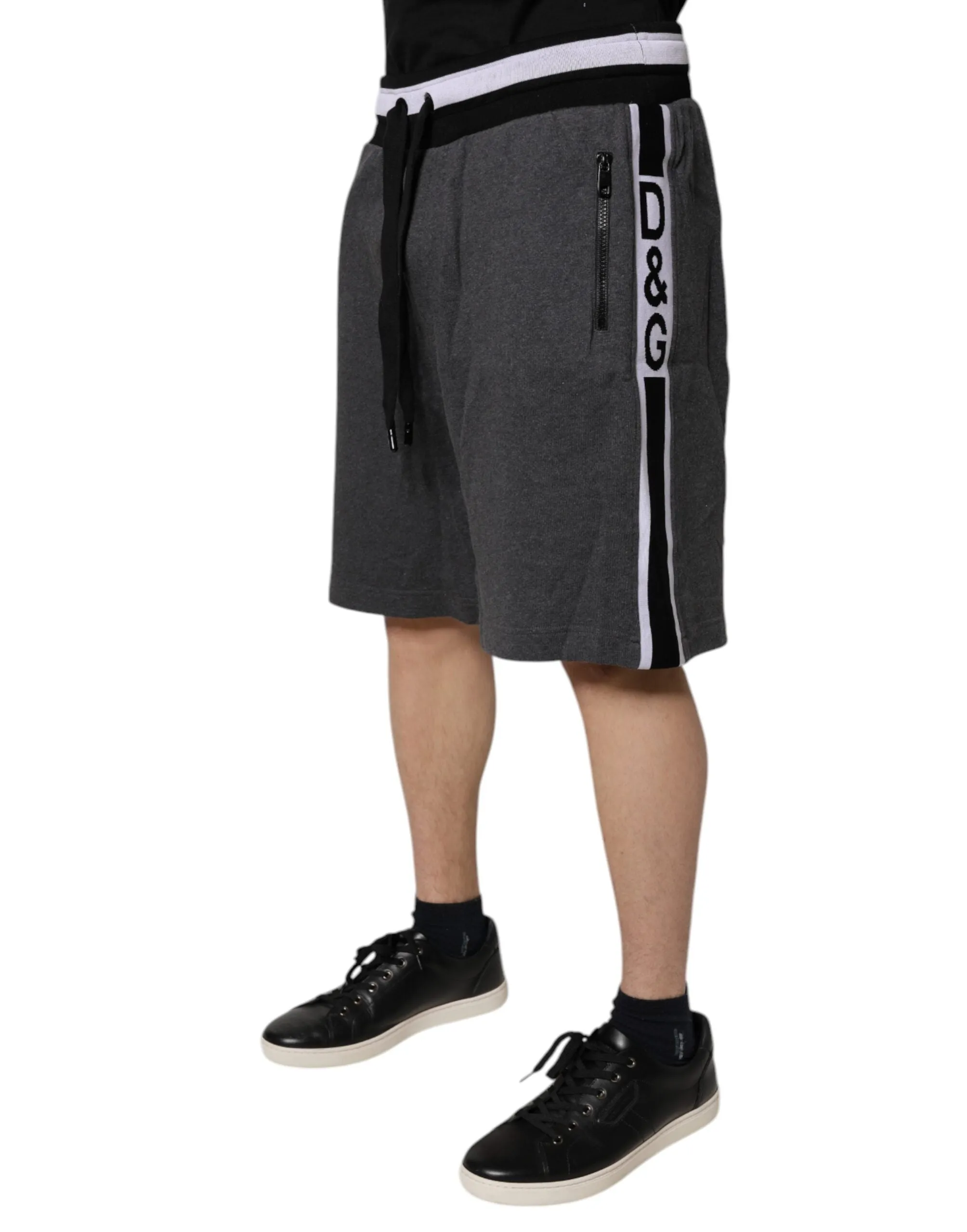Dolce & Gabbana Cotton Bermuda SweatMen's Men's Shorts (Pre-Owned)