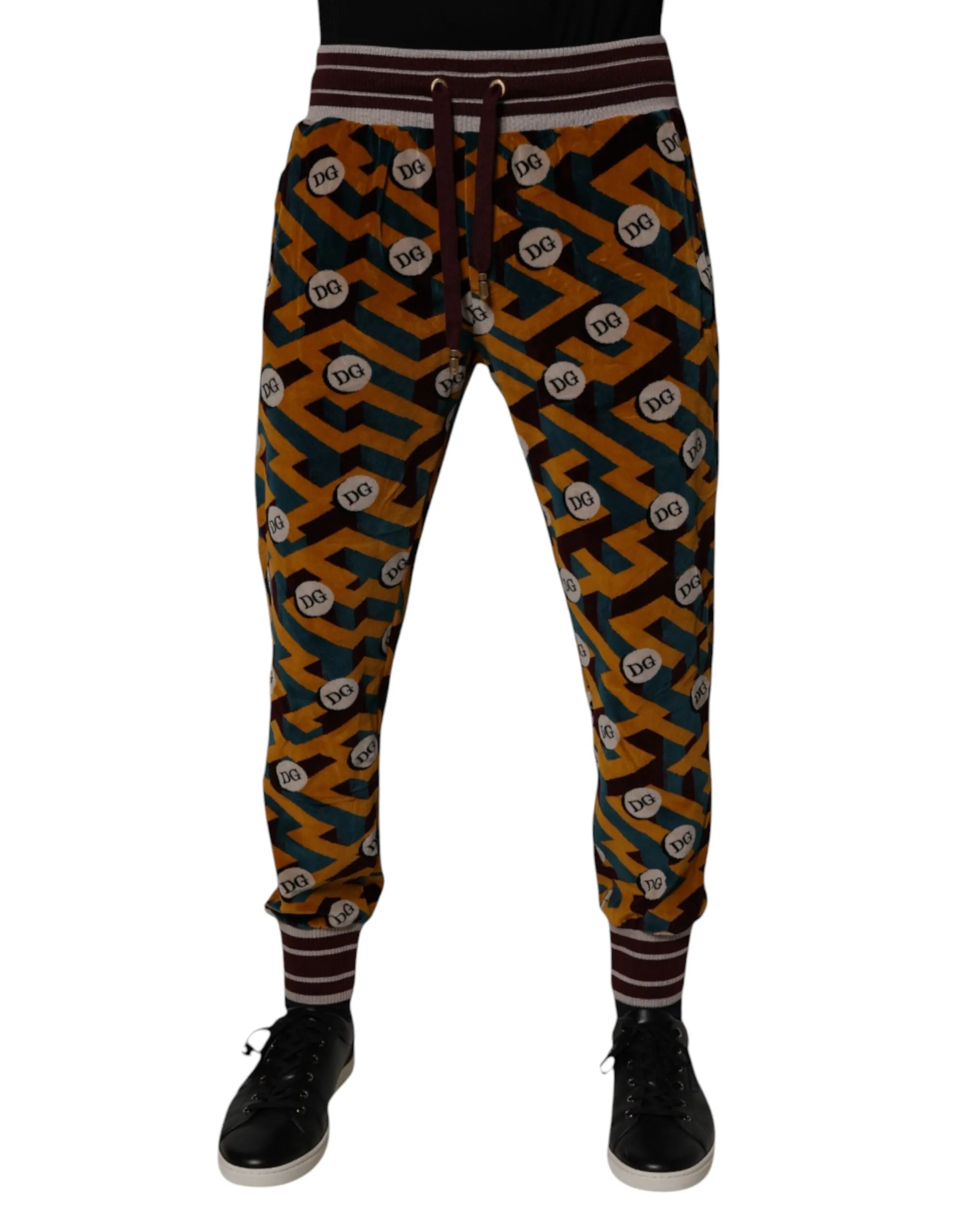 Dolce & Gabbana Sizzling  Cotton Blend Jogger Men's Pants