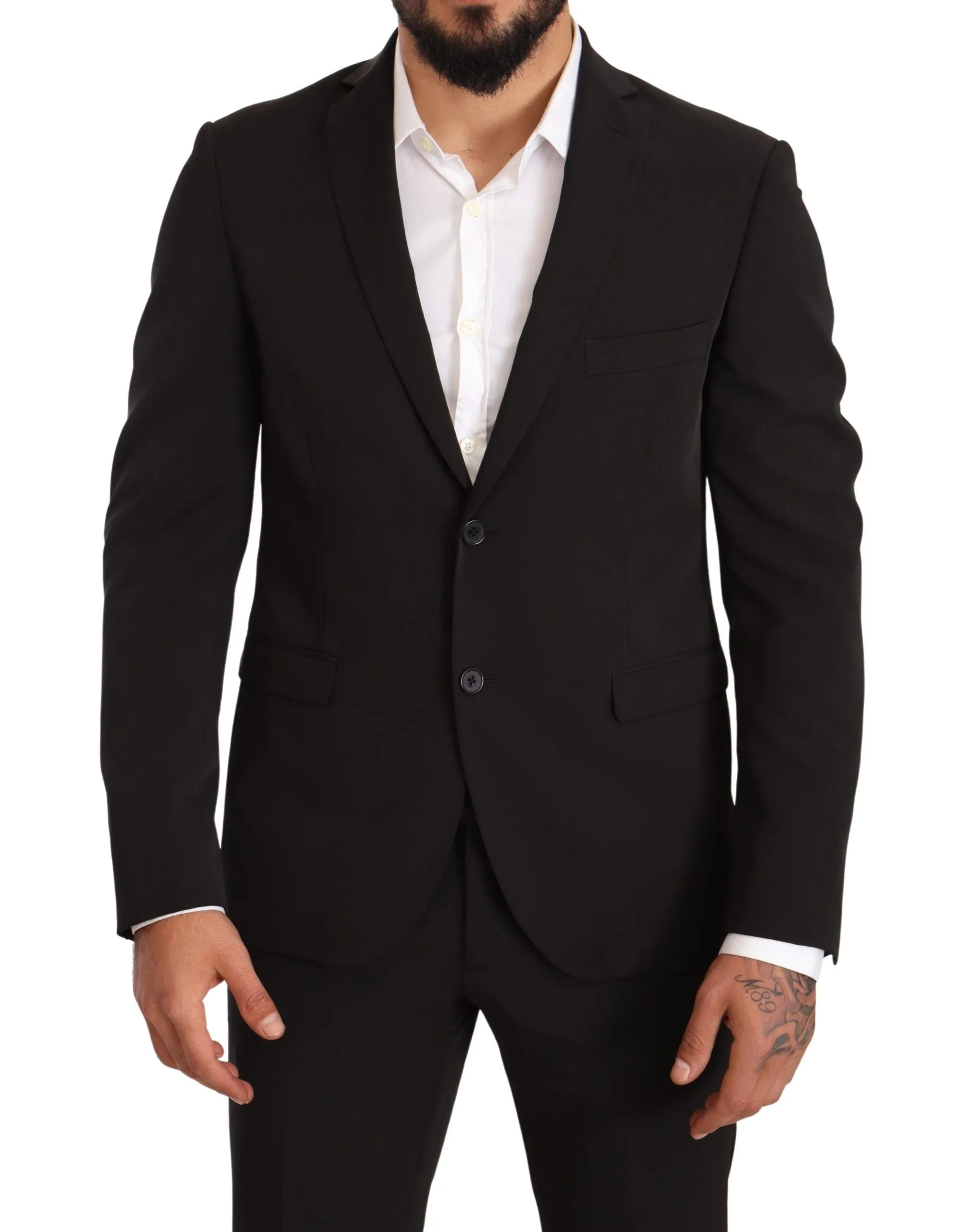 Domenico Tagliente  Polyester Slim 2 Piece Set TAGLIENTE Men's Suit