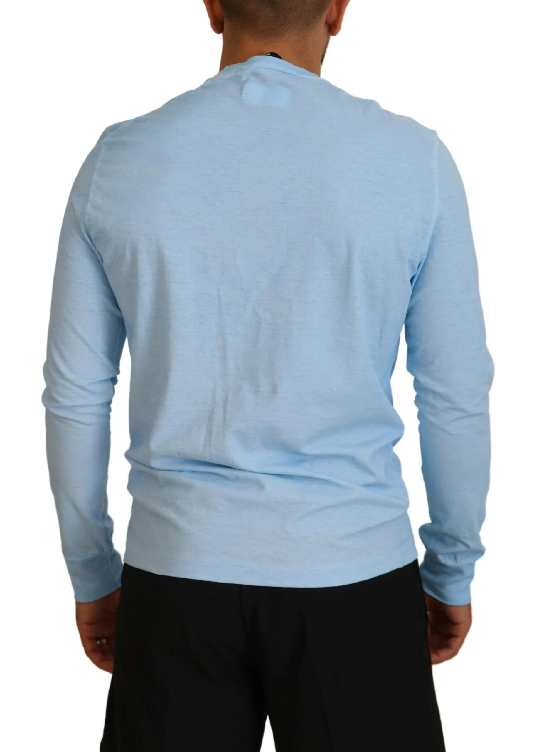 Dsquared² Printed Long Sleeves Men Men's Sweater (Pre-Owned)