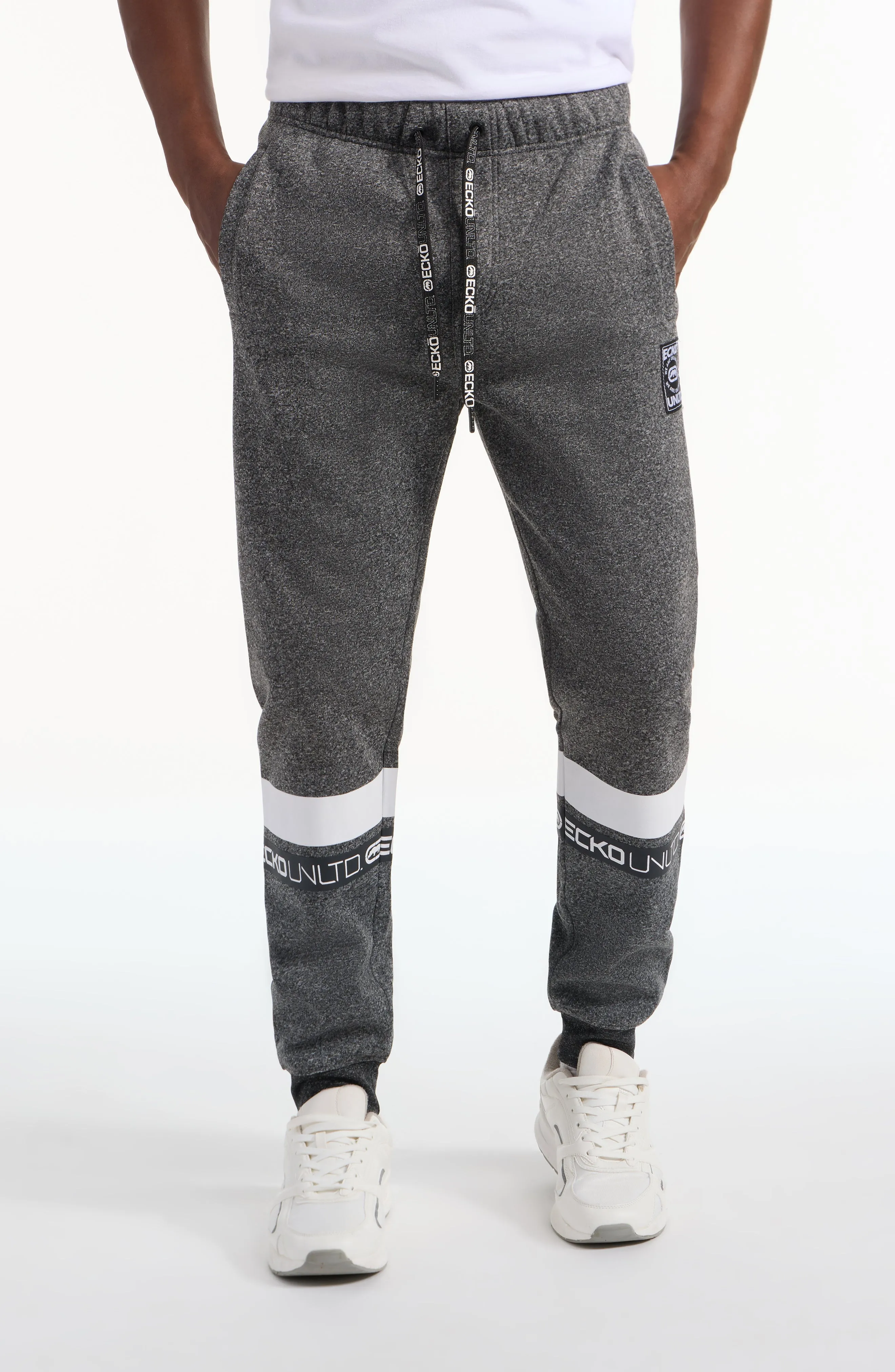 Ecko Unltd. Men's Fine Streak Knit Jogger