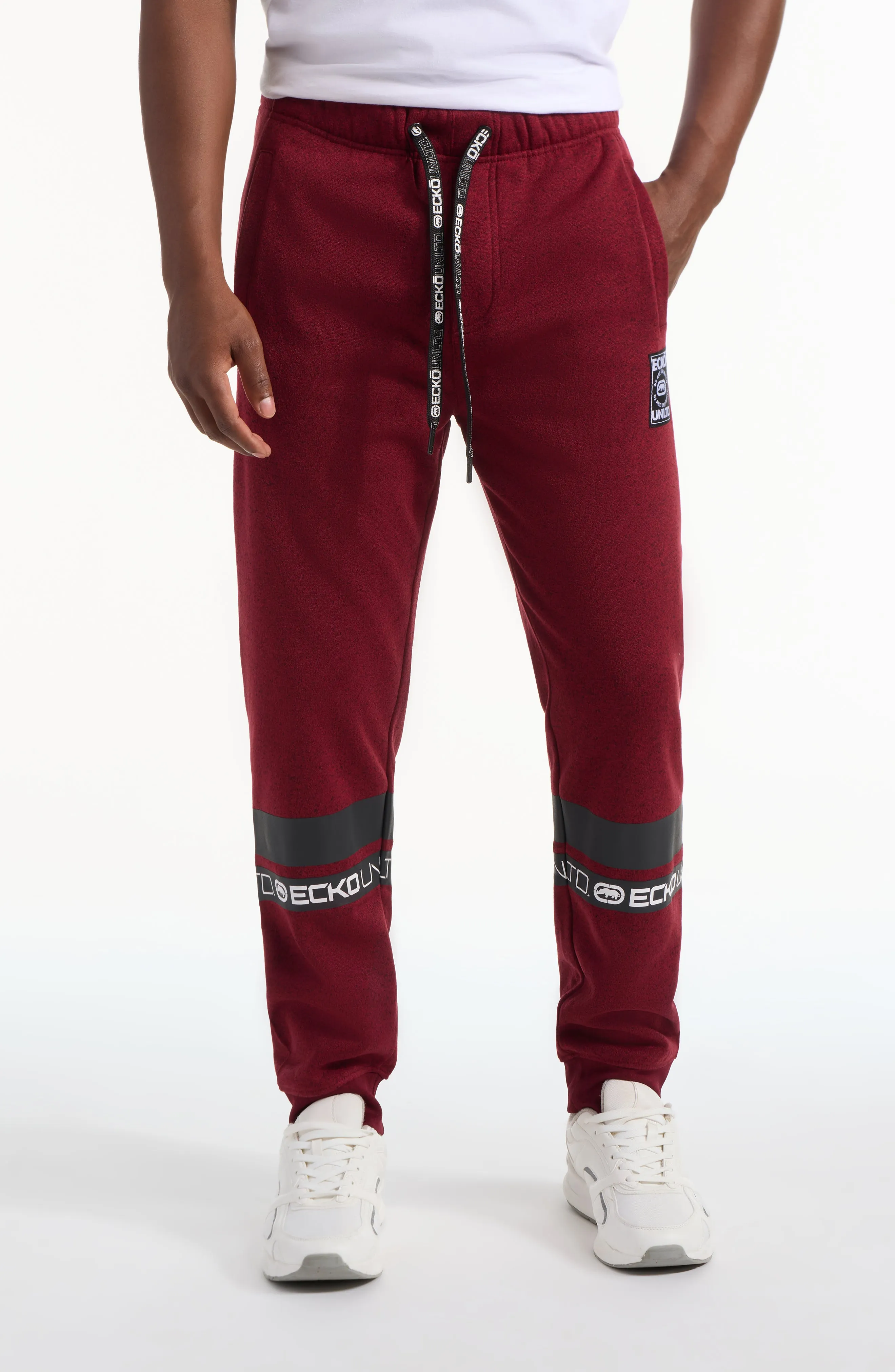 Ecko Unltd. Men's Fine Streak Knit Jogger