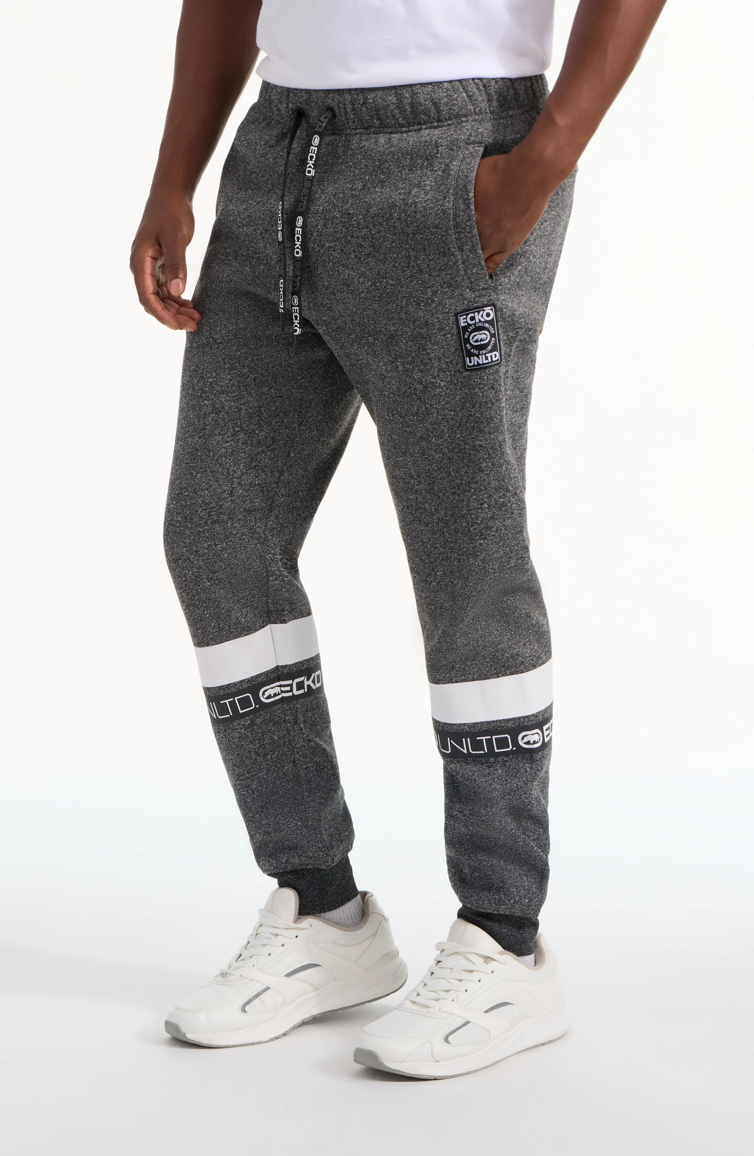 Ecko Unltd. Men's Fine Streak Knit Jogger