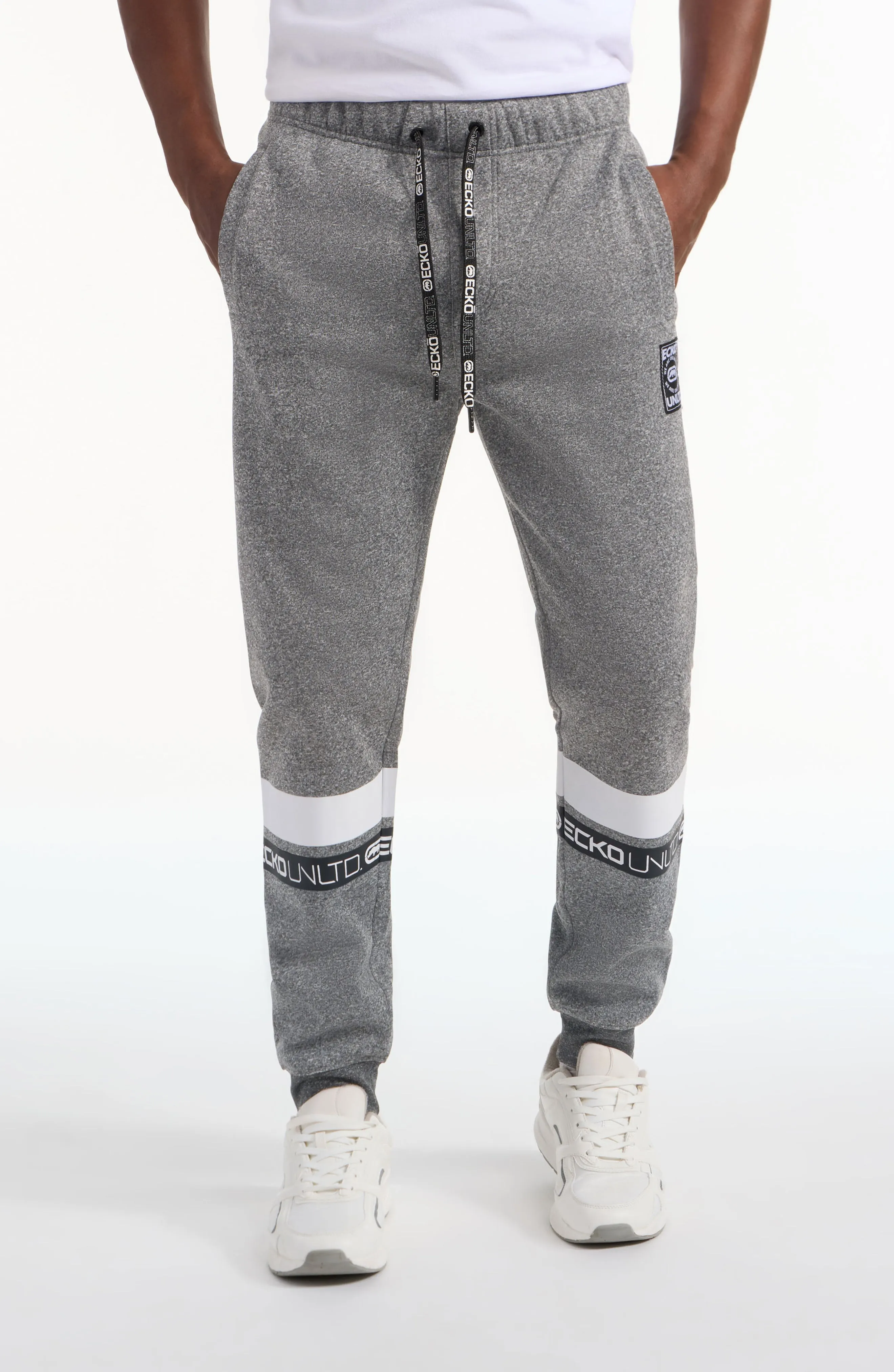 Ecko Unltd. Men's Fine Streak Knit Jogger
