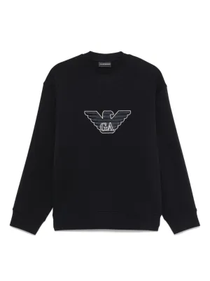 Emporio Armani Men's Sweaters blue