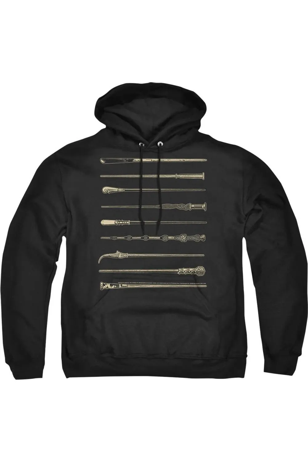 Fantastic Beasts 2 Wands Adult Pull Over Hoodie / Hooded Sweatshirt