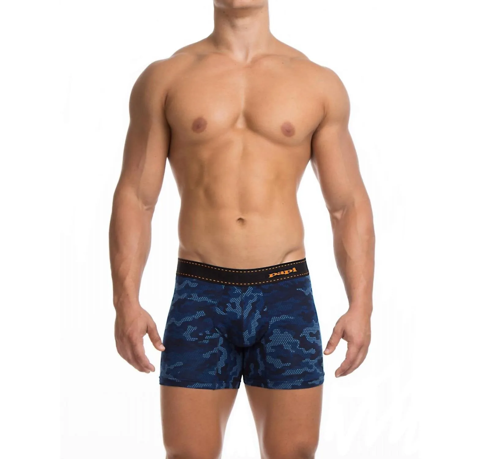 Force Of Nature Trunk Underwear In Blue Camo
