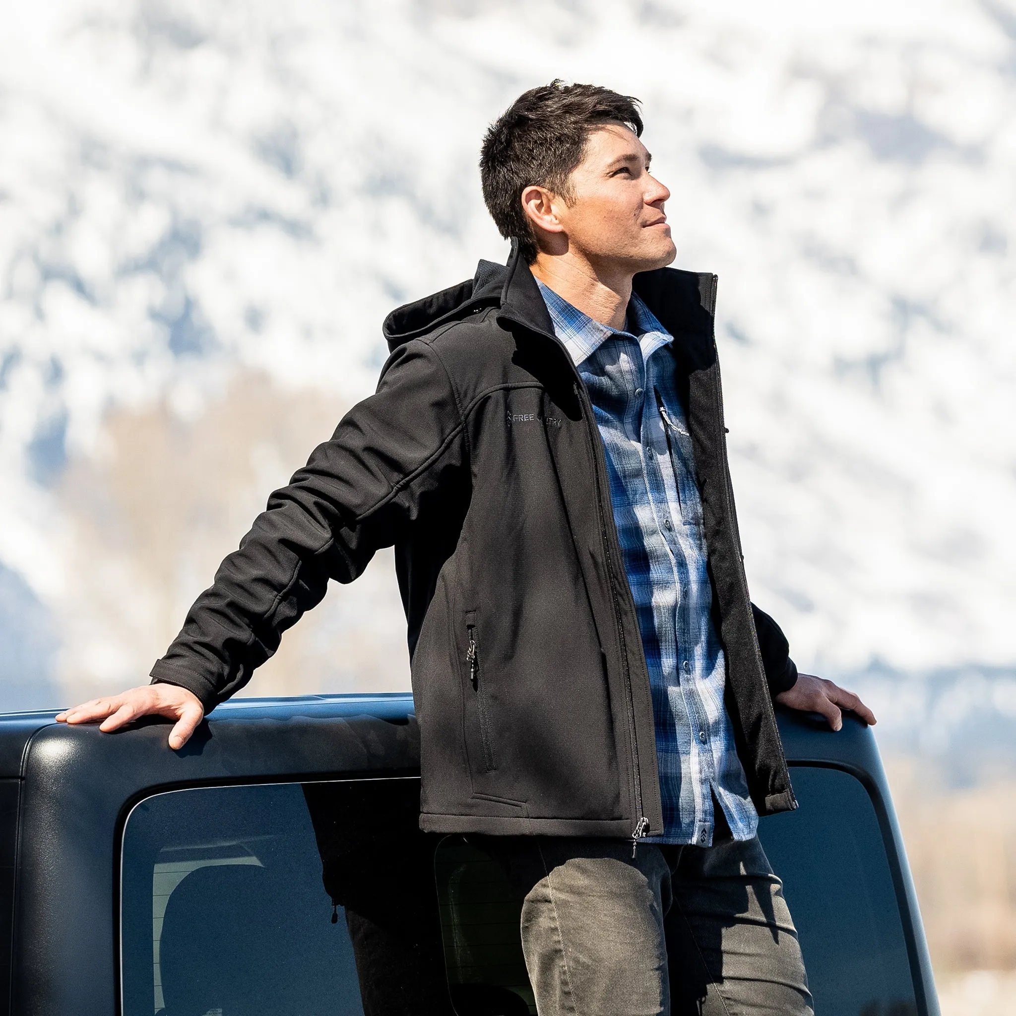 Free Country Men's Odyssey II Flex Super Softshell Jacket