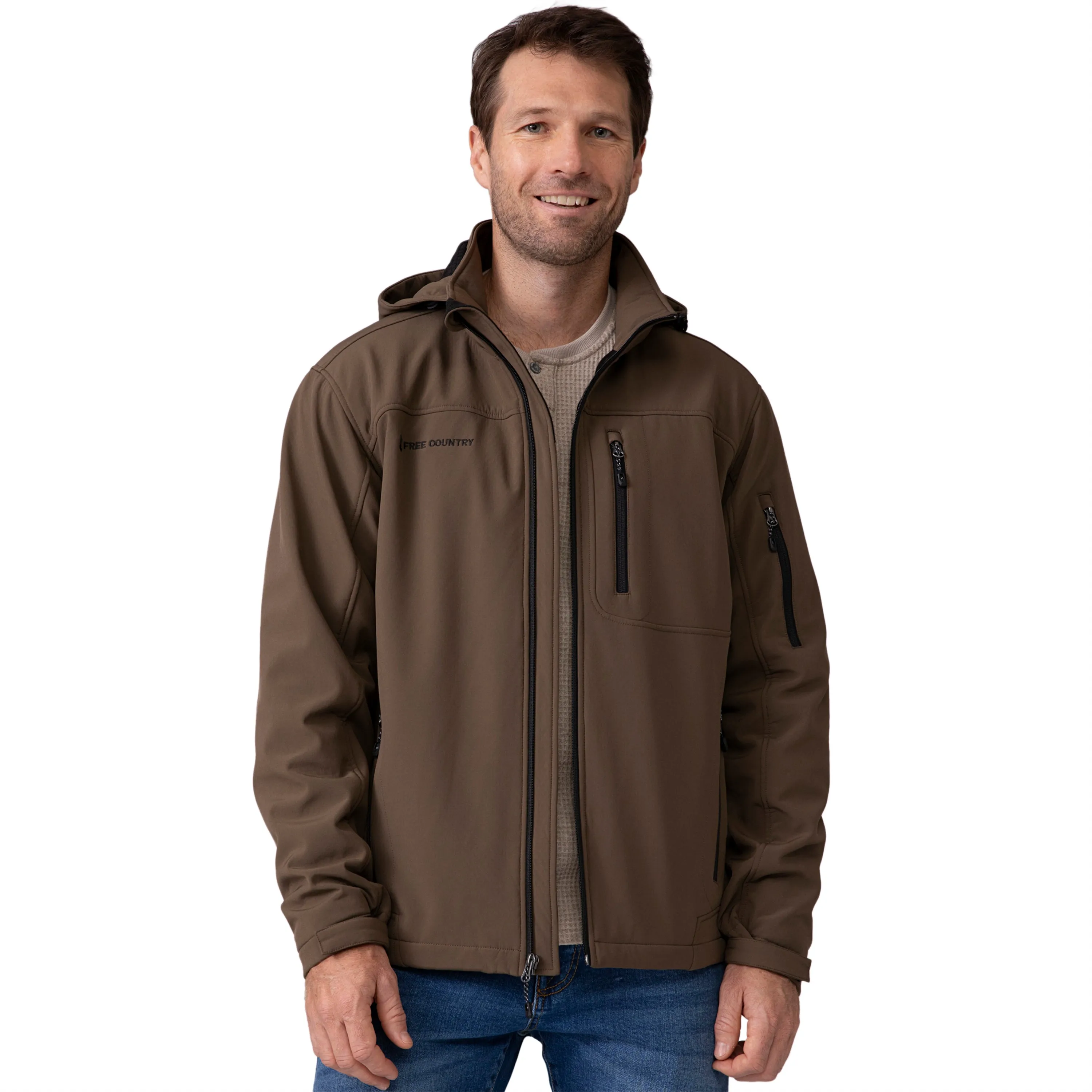 Free Country Men's Odyssey II Flex Super Softshell Jacket