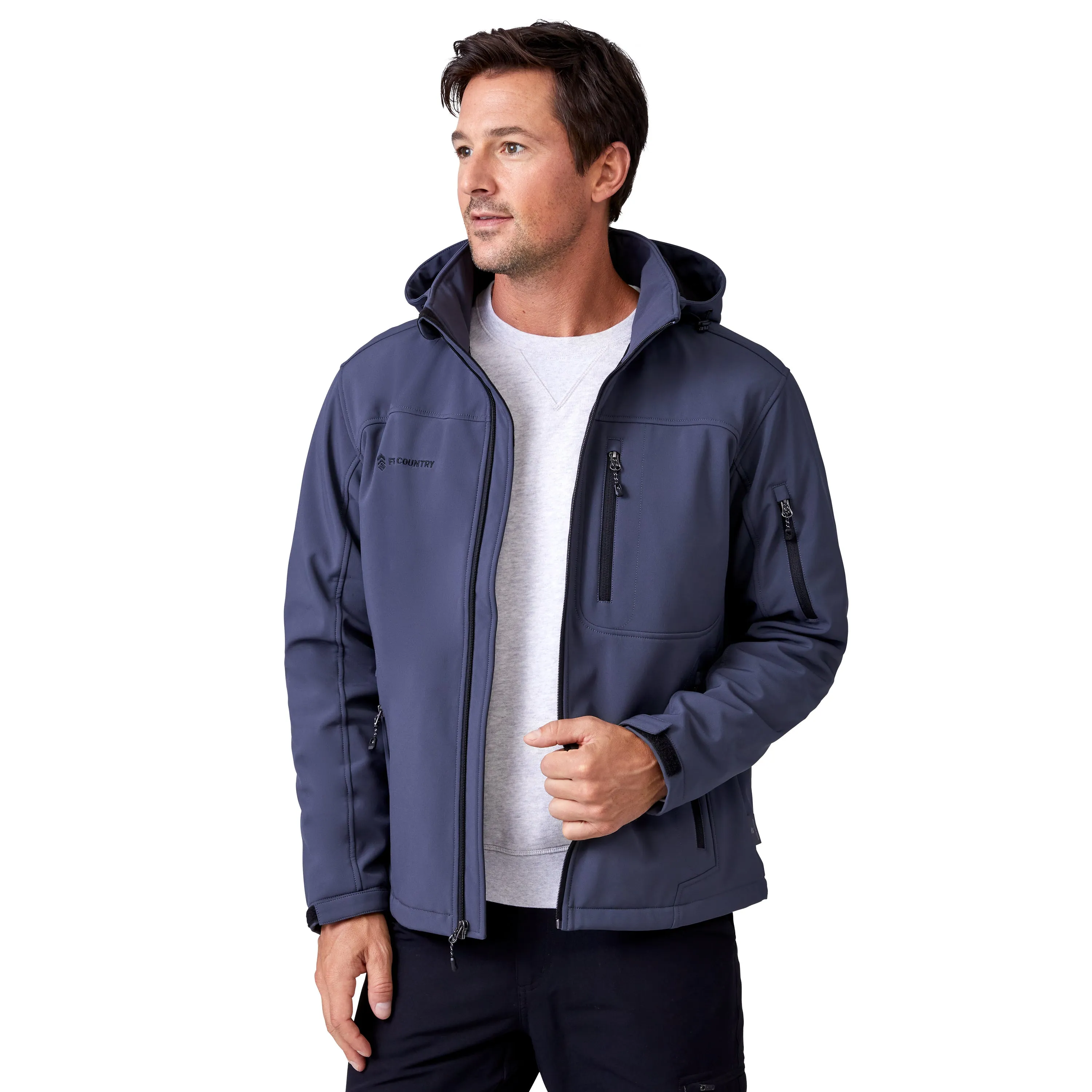 Free Country Men's Odyssey II Flex Super Softshell Jacket