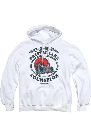 Friday the 13th Camp Counselor Adult Pull Over Hoodie